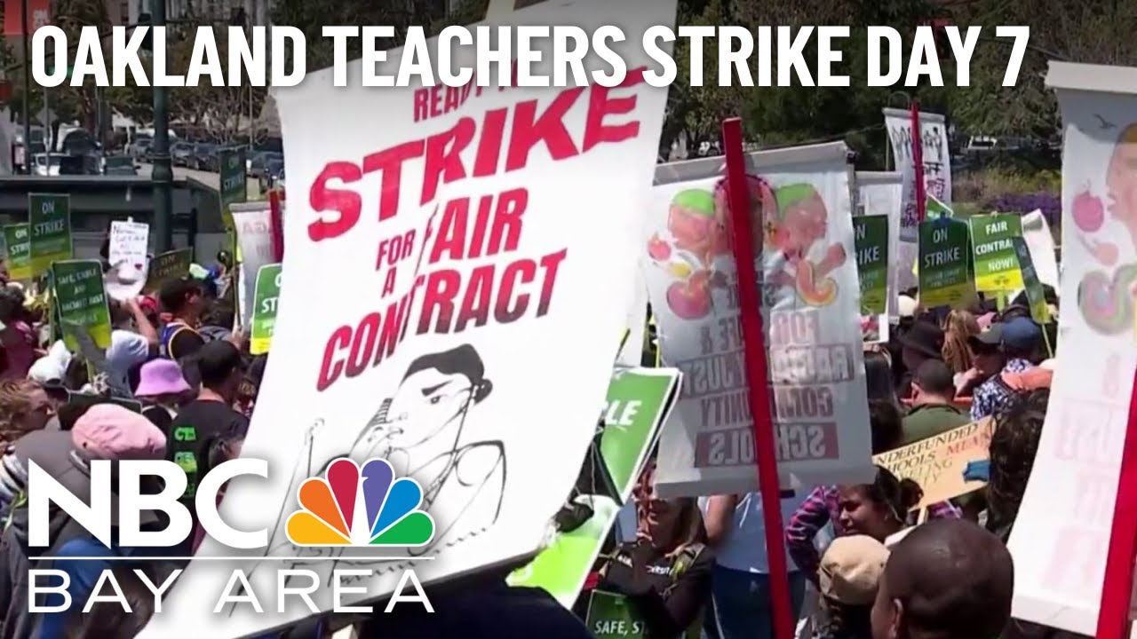 Frustration Grows On All Sides On Day 7 Of Oakland Teachers Strike