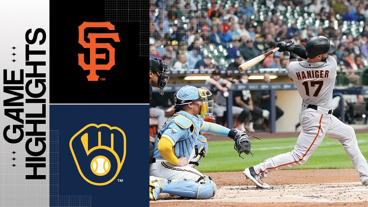 Giants Vs. Brewers Game Highlights (5/26/23) | Mlb Highlights