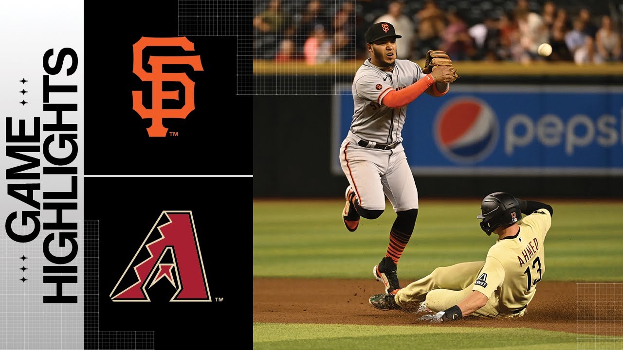 Giants Vs. D Backs Game Highlights (5/12/23) | Mlb Highlights