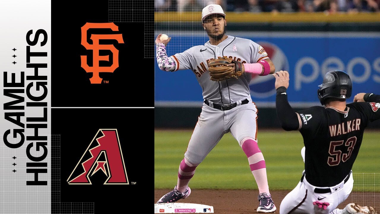 Giants Vs. D Backs Game Highlights (5/14/23) | Mlb Highlights