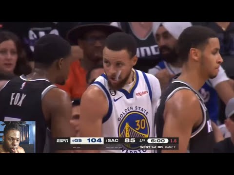 Golden State Warriors Vs Sacramento Kings – Full Game 7 Highlights *reaction*