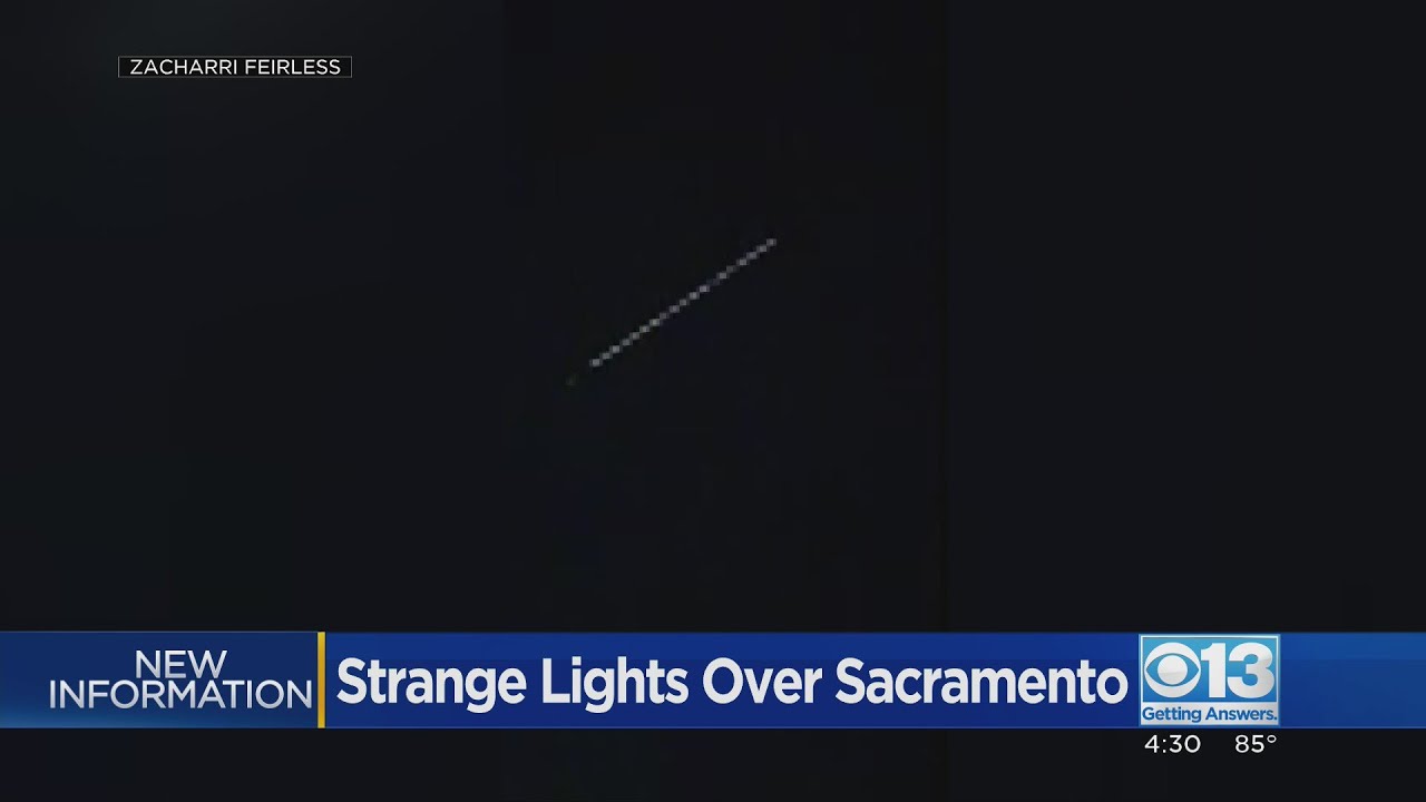 Here's what those strange lights over Sacramento were 1 Here’s What Those Strange Lights Over Sacramento Were