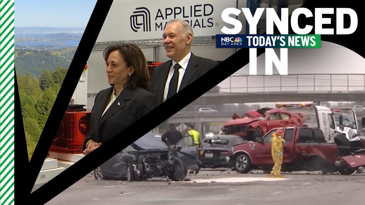 In The News: Deadly Chain Reaction Crash, Vp Kamala Harris Visits Bay Area, Weather Forecast