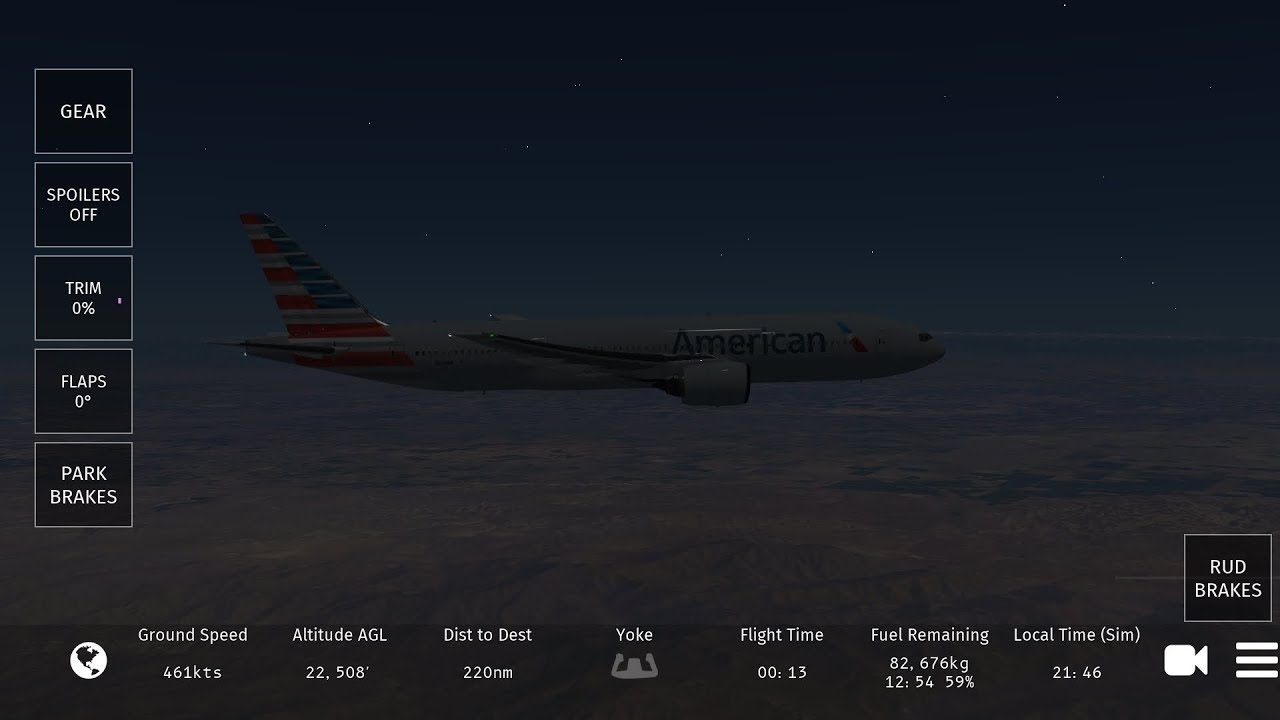 Infinite Flight American Airlines Boeing 777-200ER From SFO Airport to LAX Airport 1 Infinite Flight American Airlines Boeing 777 200er From Sfo Airport To Lax Airport
