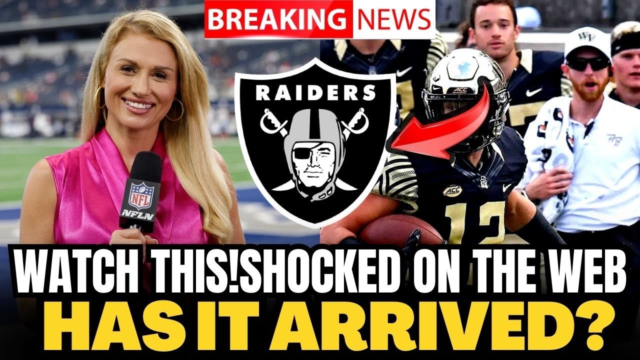 IT HAS BEEN REVEALED! PROMISE FROM THE WORLD OF NFL FOOTBALL! IT WILL BE POSSIBLE? LAS VEGAS RAIDERS 1 It Has Been Revealed! Promise From The World Of Nfl Football! It Will Be Possible? Las Vegas Raiders