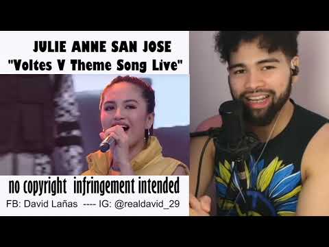 Julie Anne San Jose Live Performance “voltes V Theme Song” Aos – Singer Honest Reaction