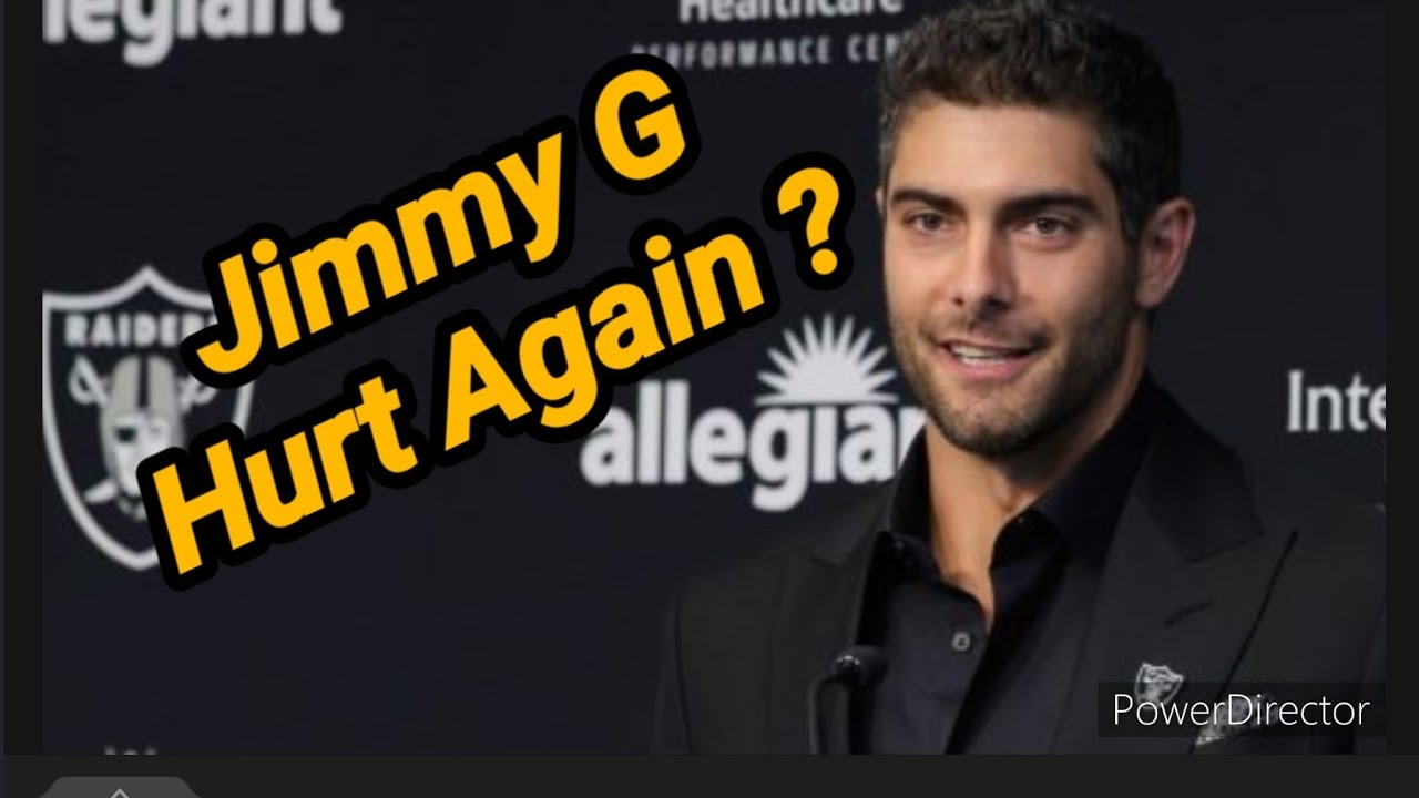 Las Vegas Raiders: Jimmy G Undergoes Foot Surgery By Joseph Armendariz