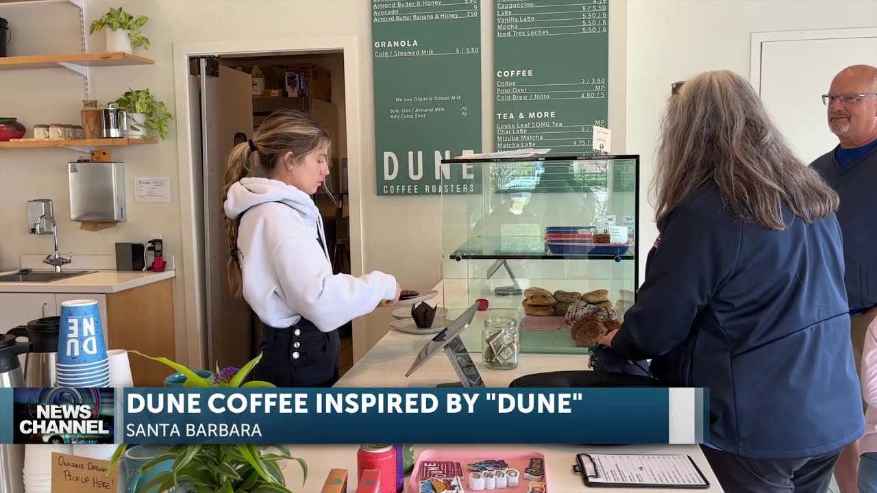 Local Coffee Shop Inspired By Dune Books