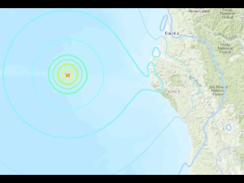 Magnitude 5.5 Earthquake Rattles Parts Of Humboldt County In Northern Ca, Usgs Says