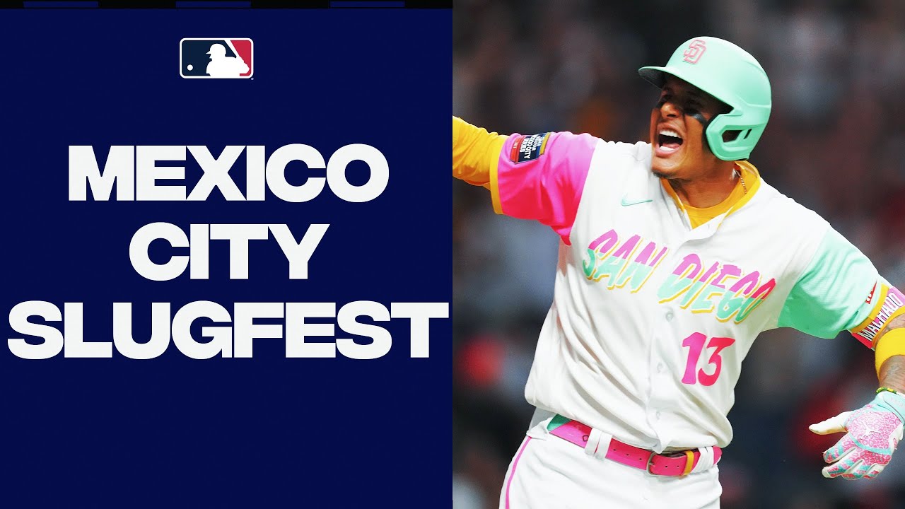 Mexico City slugfest! Padres, Giants combine for 11 homers in first game of Mexico City Series! 1 Mexico City Slugfest! Padres, Giants Combine For 11 Homers In First Game Of Mexico City Series!
