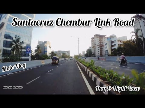 Motovlog Ride On Sclr’s New Flyovers | Santacruz Chembur Link Road | Day And Night View | Mumbai