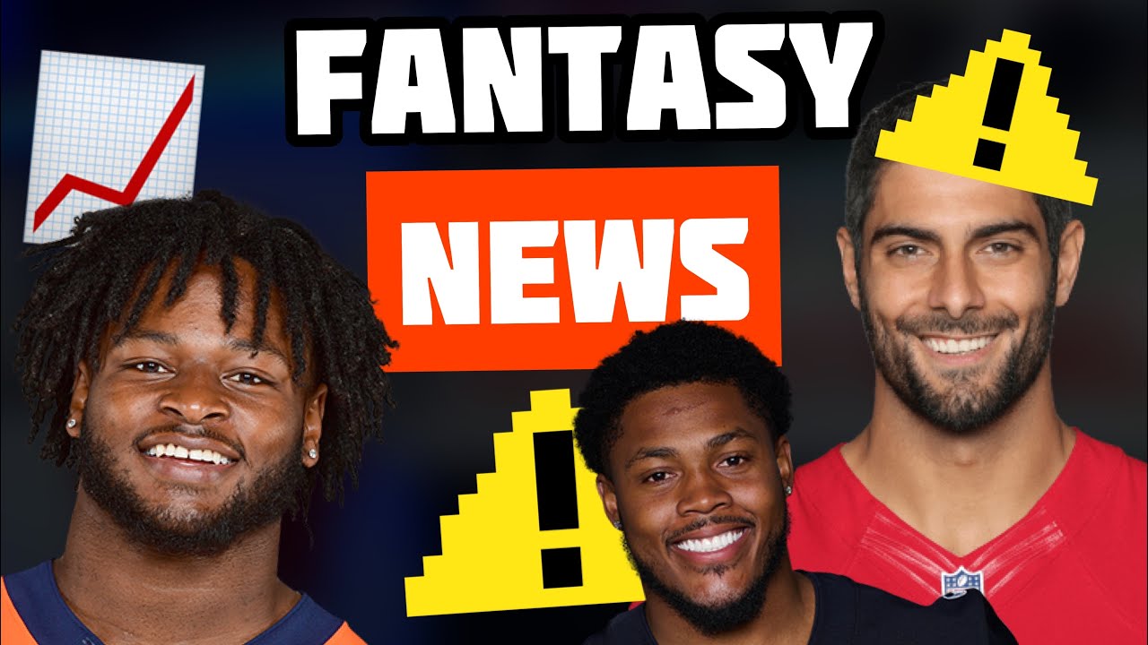 News: All Raiders Are Fantasy Avoids; Tony Pollard, Javonte Williams & More