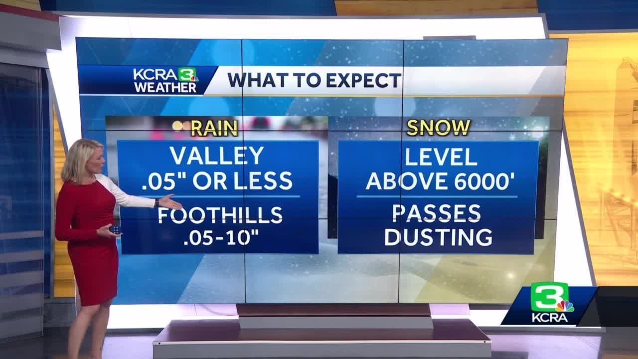 Northern California Forecast: May 3 at 7 a.m. 1 Northern California Forecast: May 3 At 7 A.m.