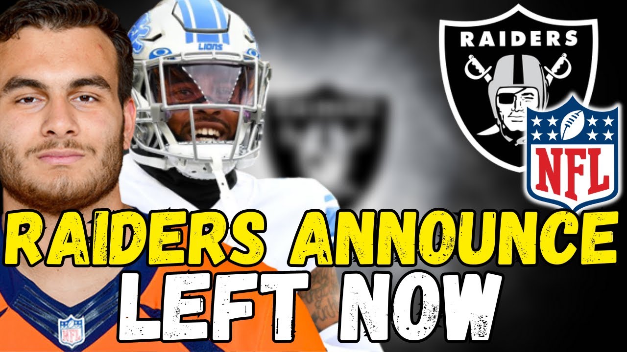 Raiders Announce! Latest News! Las Vegas Raiders News