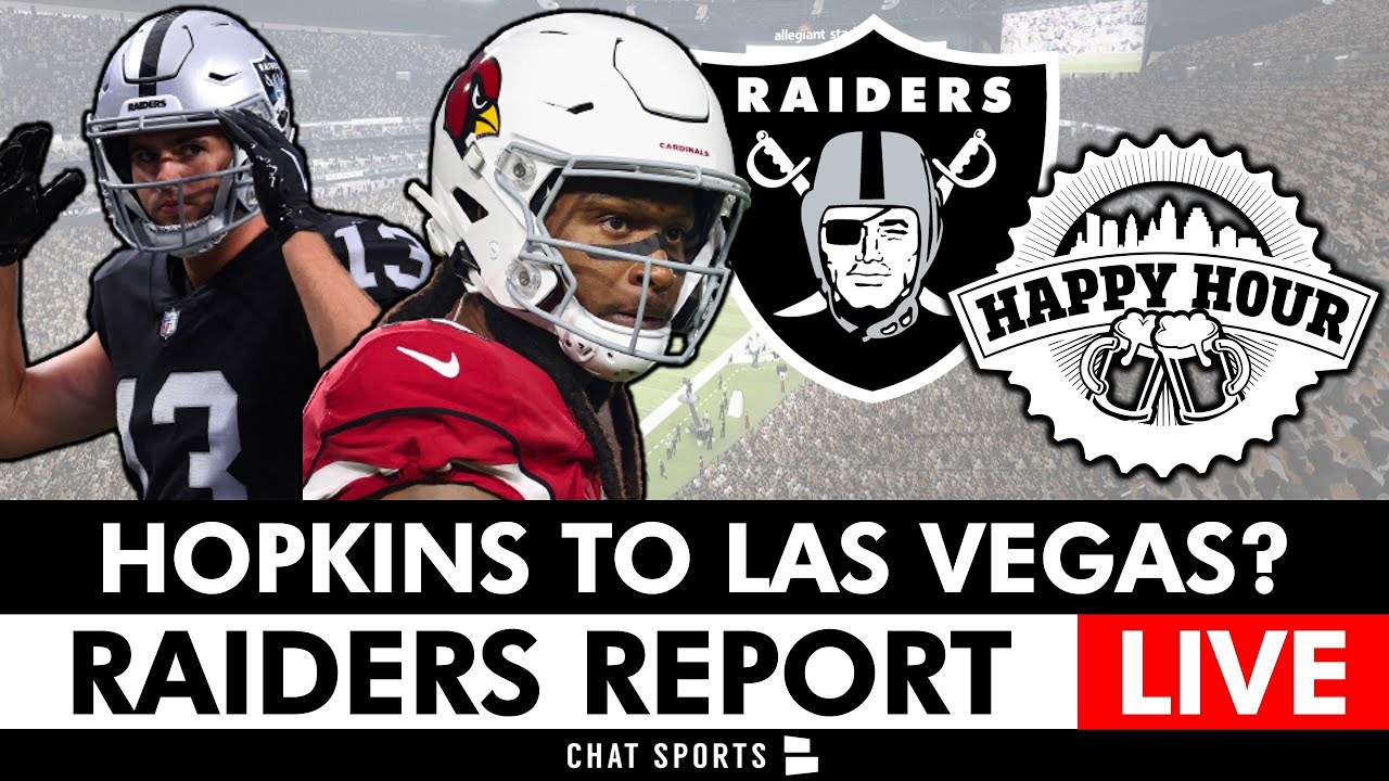 Raiders Rumors Live On Deandre Hopkins, Ota Practice, Trade Candidates | Raiders Report Happy Hour