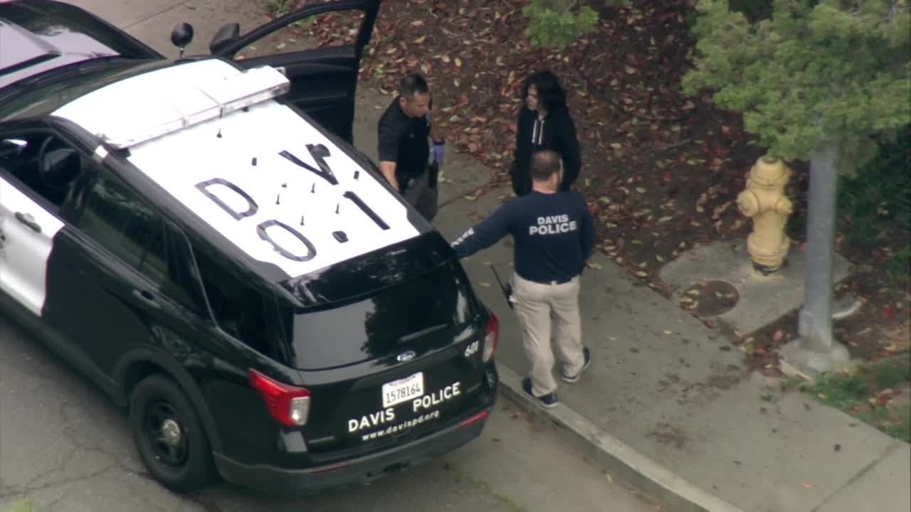 Raw: Police Detain Person Of Interest After Davis Stabbings