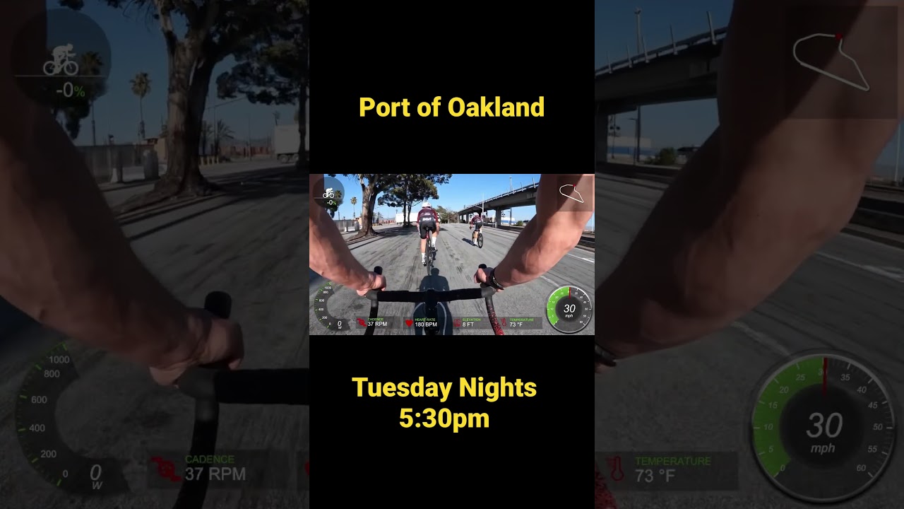 #roadbike Hot Laps At The Port Of Oakland