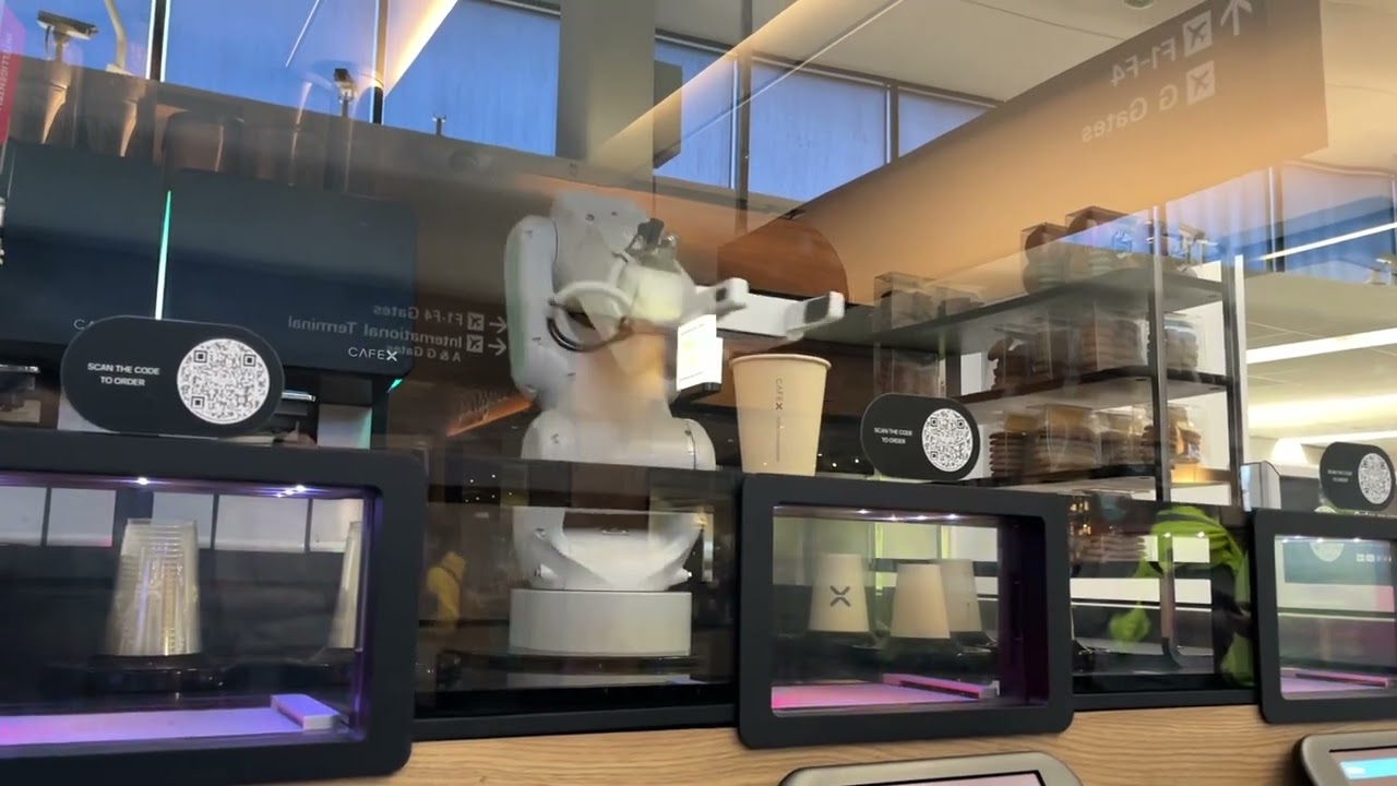 Robotic Coffee, San Francisco Airport 1 Robotic Coffee, San Francisco Airport