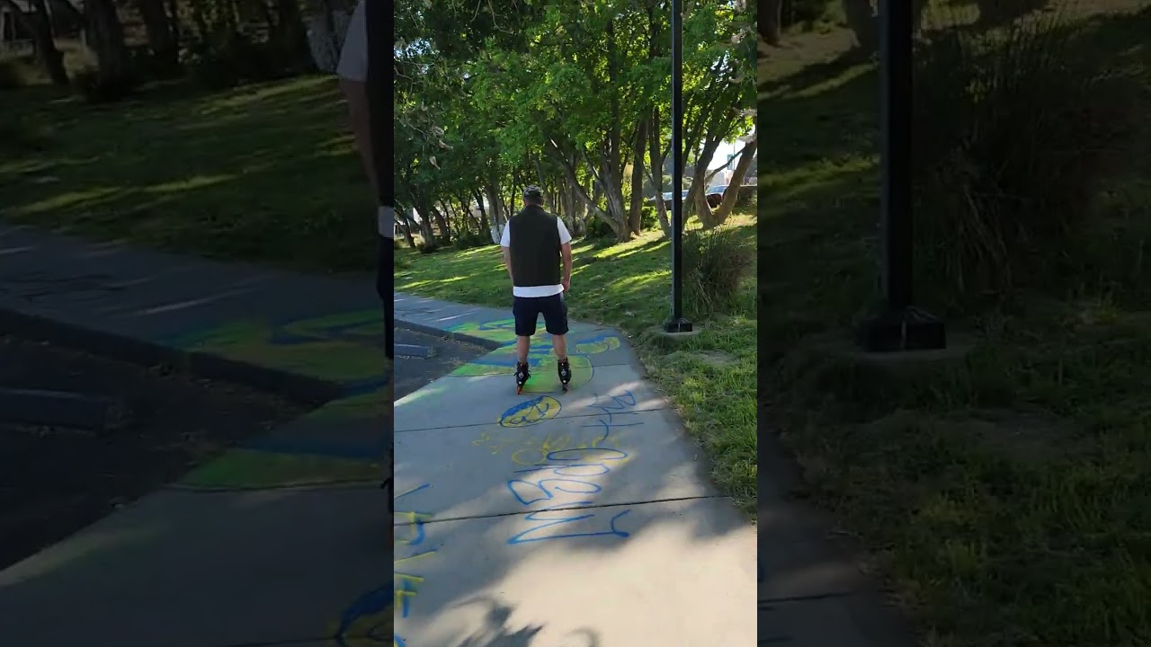 Rollerblading At Lake Merritt In Oakland California