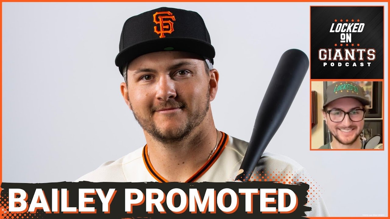 Sf Giants Promote C Patrick Bailey—their 1st Round Pick In 2020—and Rhp Ryan Walker To Mlb