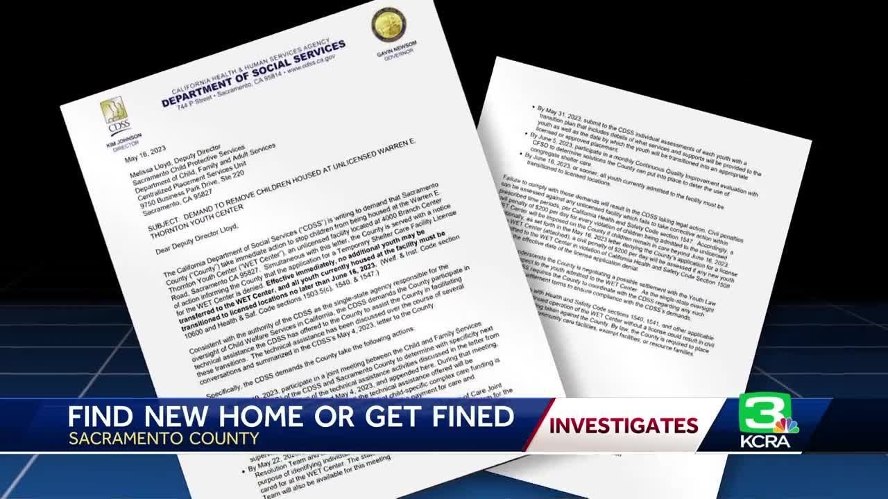 State questions safety of Sacramento County's WET center for foster youth 1 State Questions Safety Of Sacramento County’s Wet Center For Foster Youth