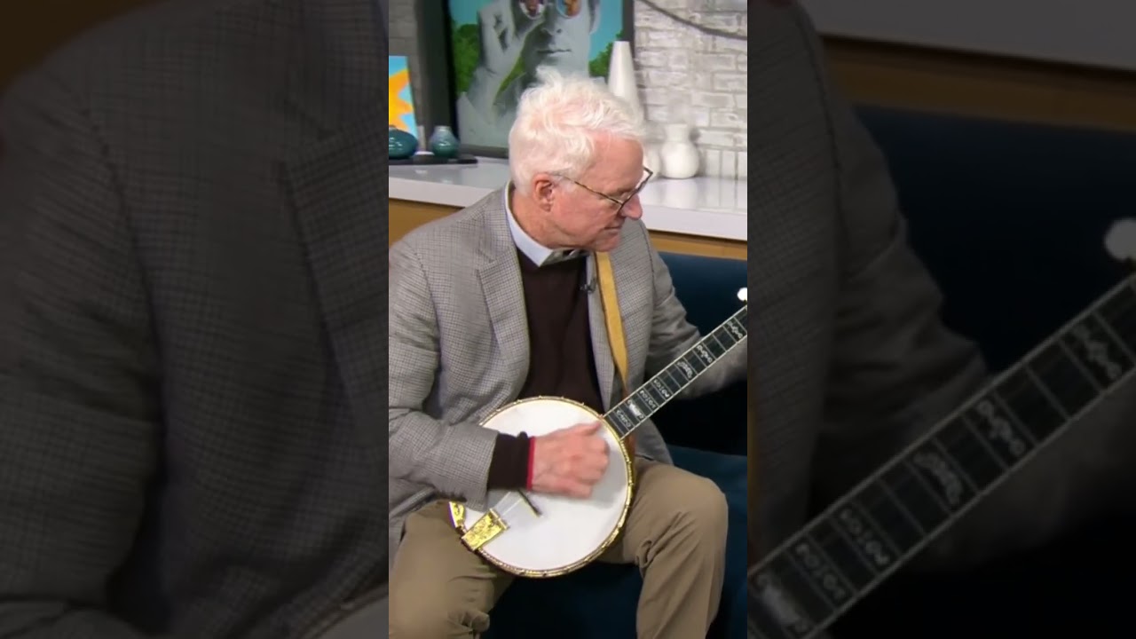 Steve Martin Plays Banjo On Cbs Mornings #shorts