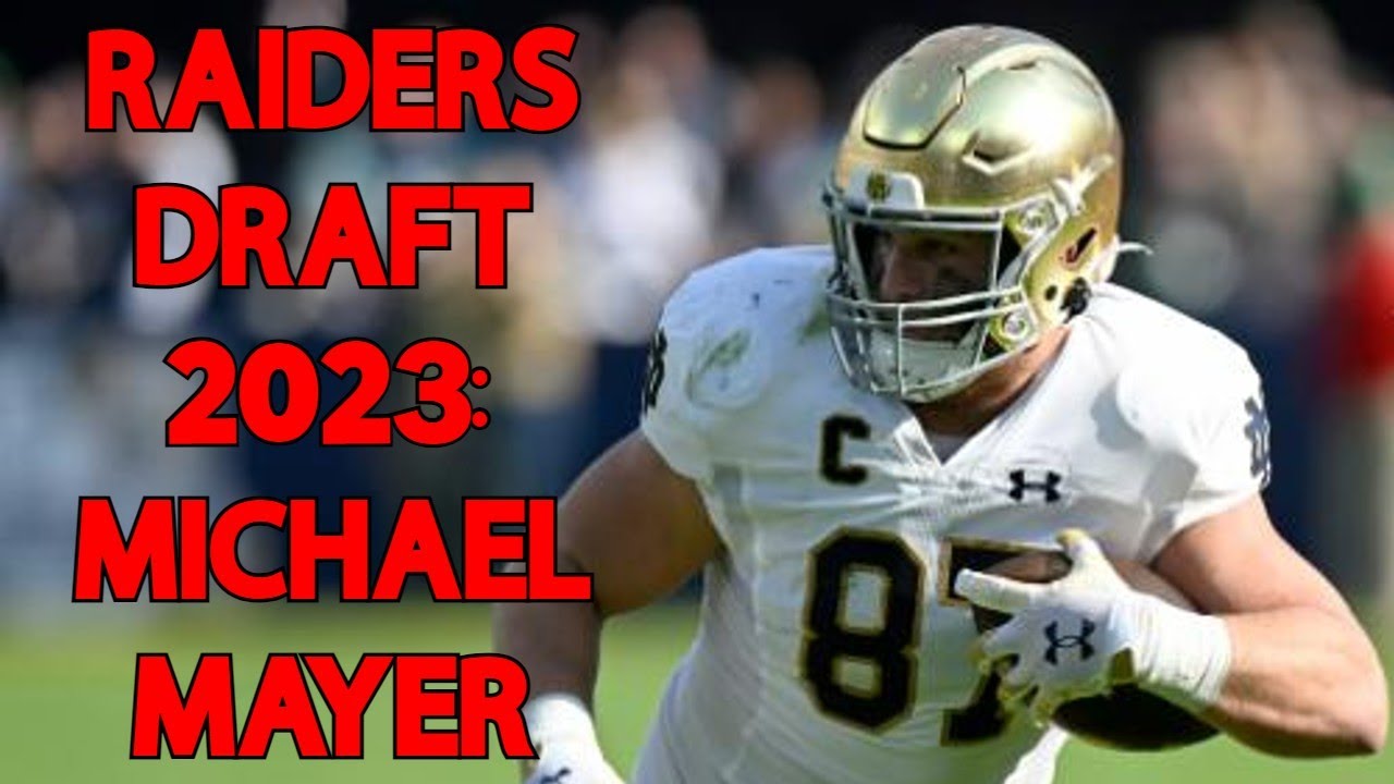 “stop With The Baby Gronk!!” – Raiders Draft 2023: Michael Mayer Reaction