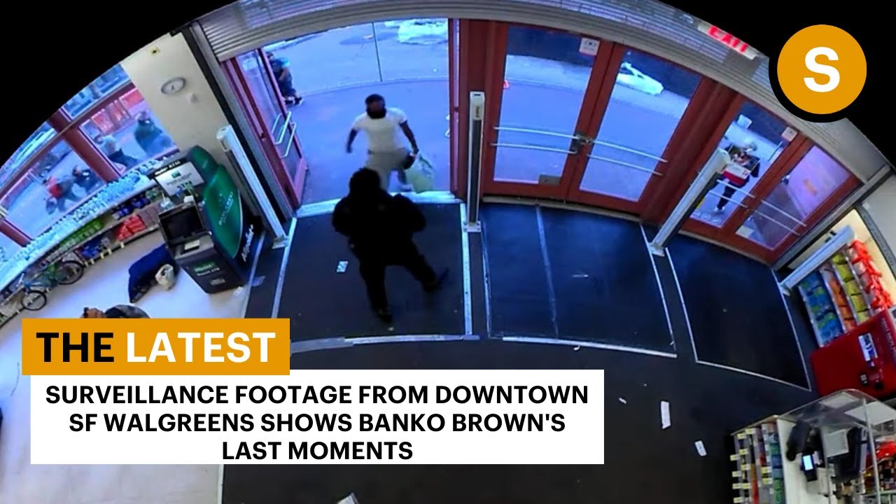 Surveillance Footage from Downtown SF Walgreens Shows Banko Brown's Last Moments 1 Surveillance Footage From Downtown Sf Walgreens Shows Banko Brown’s Last Moments