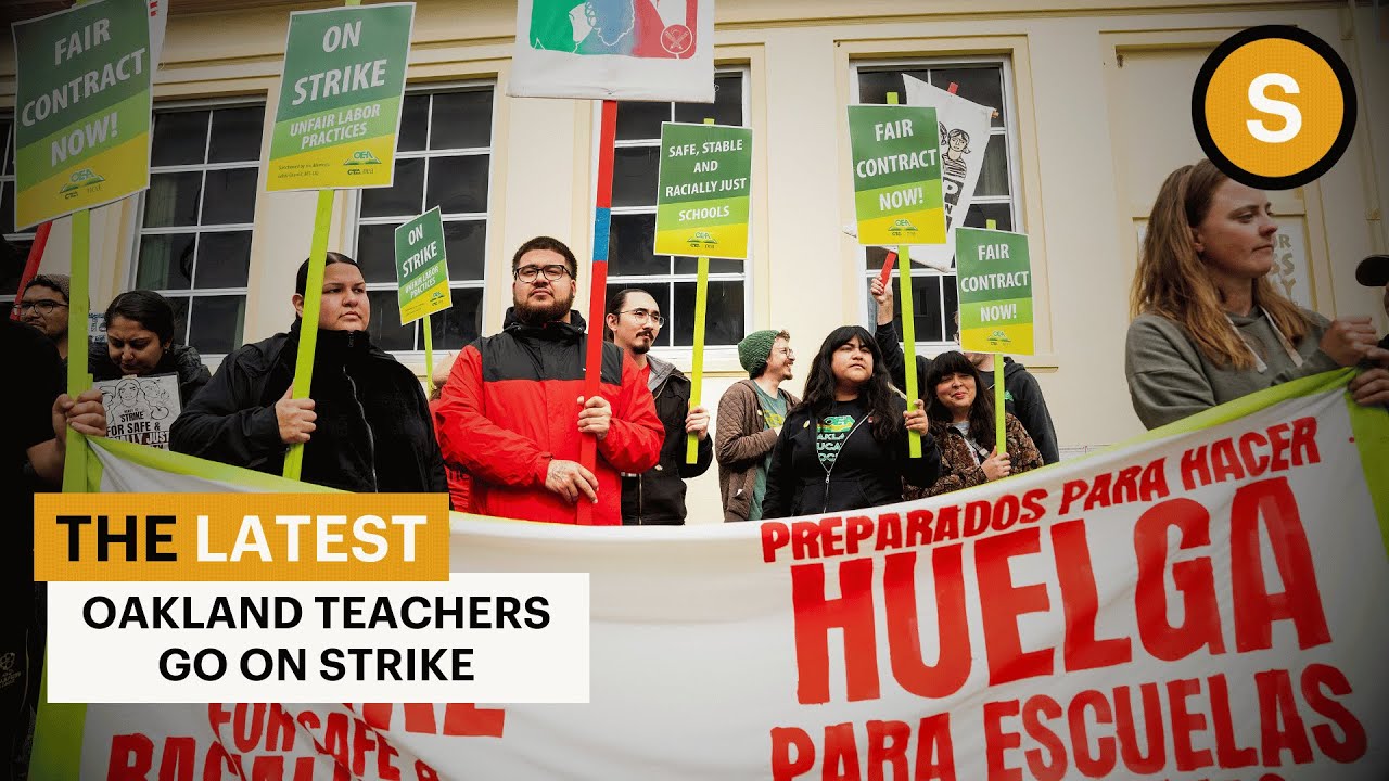 Teachers In Oakland, Ca Go On Strike