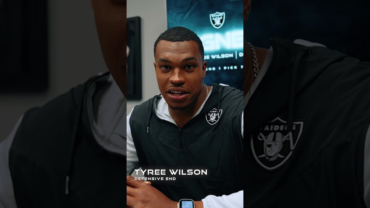 Tyree Makes It Official ✍️ #nfl #shorts #raiders