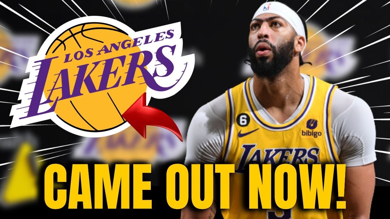 🛑urgent News! Nobody Expected This! Anthony Davis Update! Lakers Update! Los Angeles Lakers News