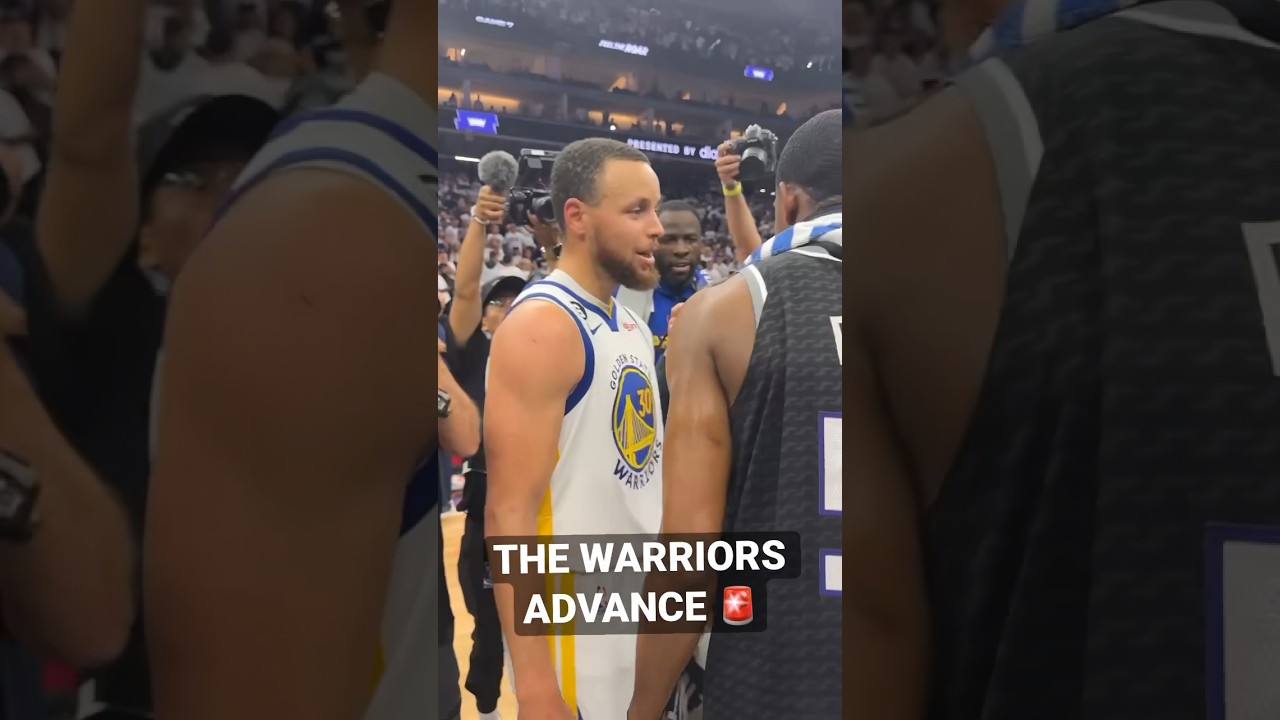 Warriors FINISH The Series In Sacramento & Advance To The Western Conference Semifinals! 🚨| #Shorts 1 Warriors Finish The Series In Sacramento & Advance To The Western Conference Semifinals! 🚨| #shorts