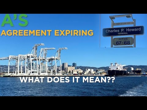 What Does It Mean?? A’s Exclusive Negotiating Agreement For Howard Terminal Expiring – Oakland News