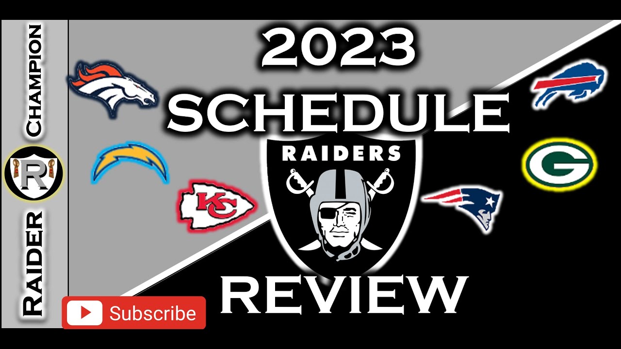 Will The Raiders Bounce Back From The 2022 Season? | 2023 Raiders Schedule Review