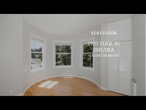 1997 Oak #1 San Francisco Ca | 1 Bedroom 1 Bath