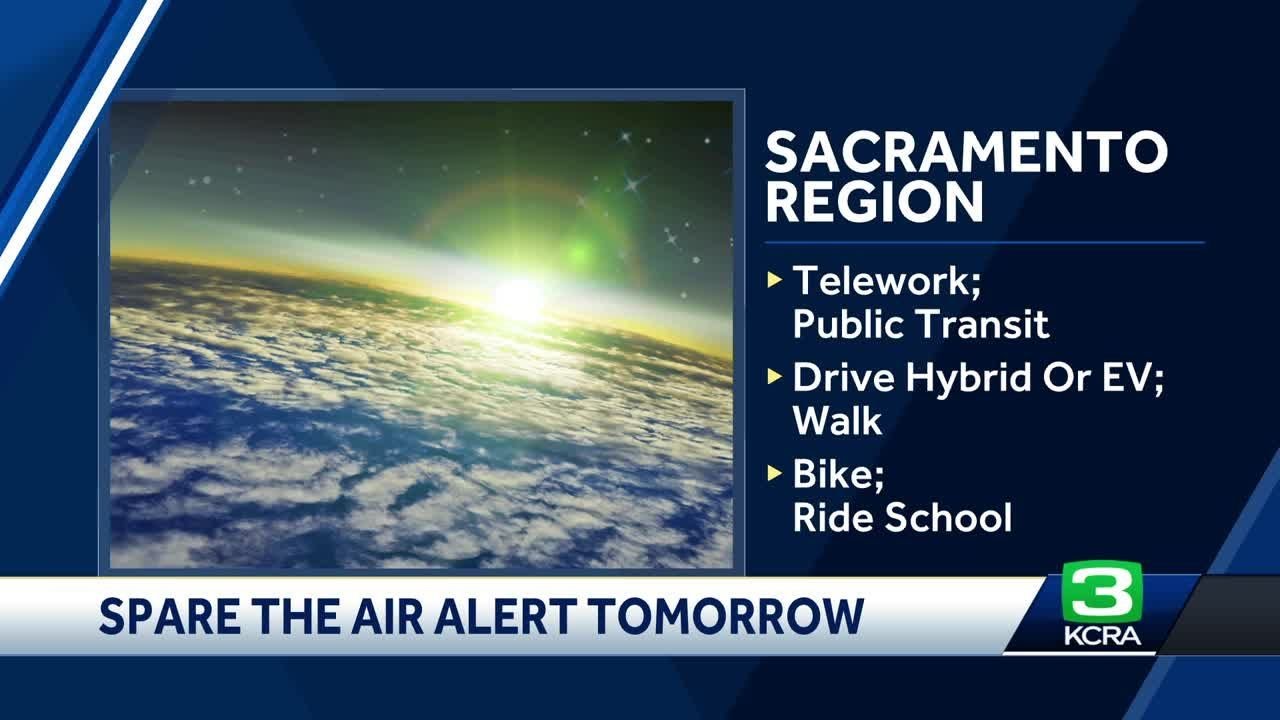 1st 'Spare the Air' alert of the year for Sacramento region issued 1 1st ‘spare The Air’ Alert Of The Year For Sacramento Region Issued