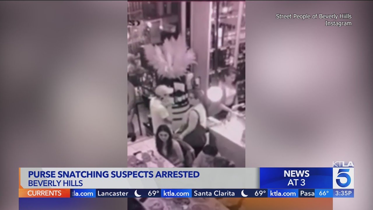 2 Suspects Arrested For Purse Thefts In Beverly Hills