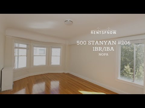 500 Stanyan #206 San Francisco Ca | 1 Bedroom 1 Bath