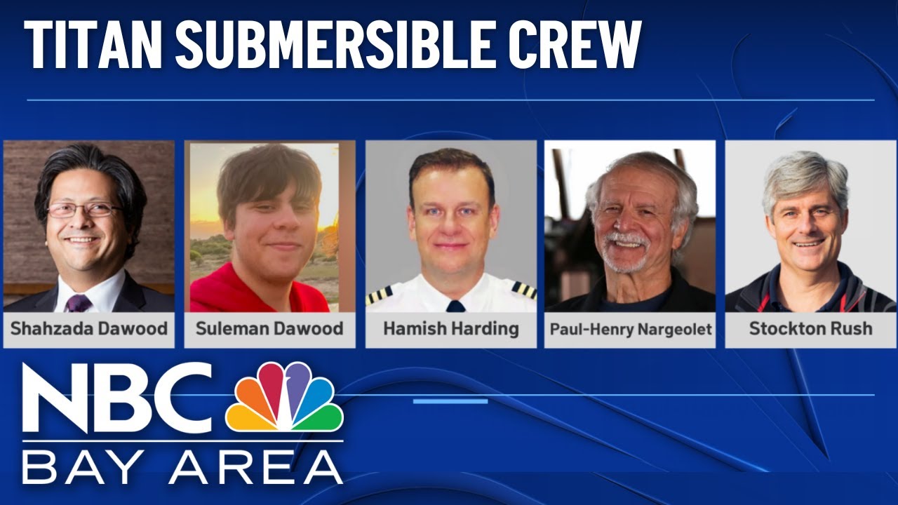 A Closer Look At The 5 Men Aboard The Titanic Submersible