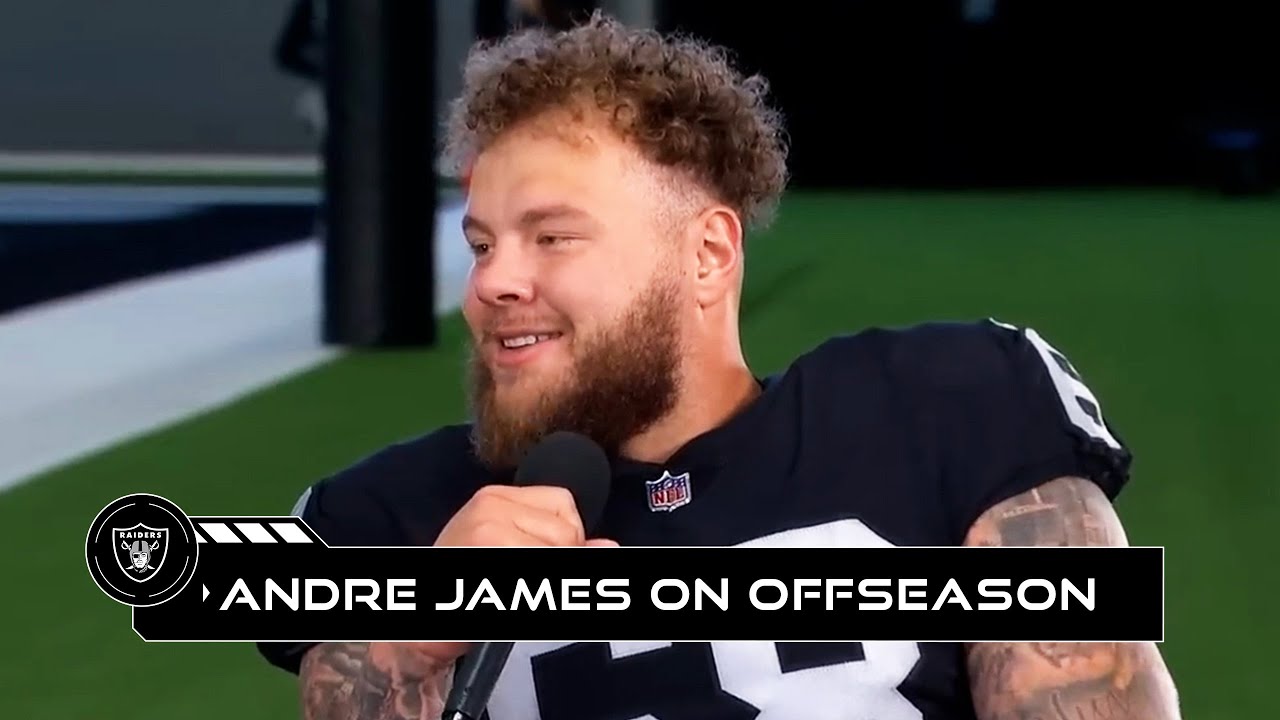 Andre James on the Offensive Line Vegas His Mindset for Year 5 and More | Raiders | NFL 1 Andre James On The Offensive Line Vegas His Mindset For Year 5 And More | Raiders | Nfl