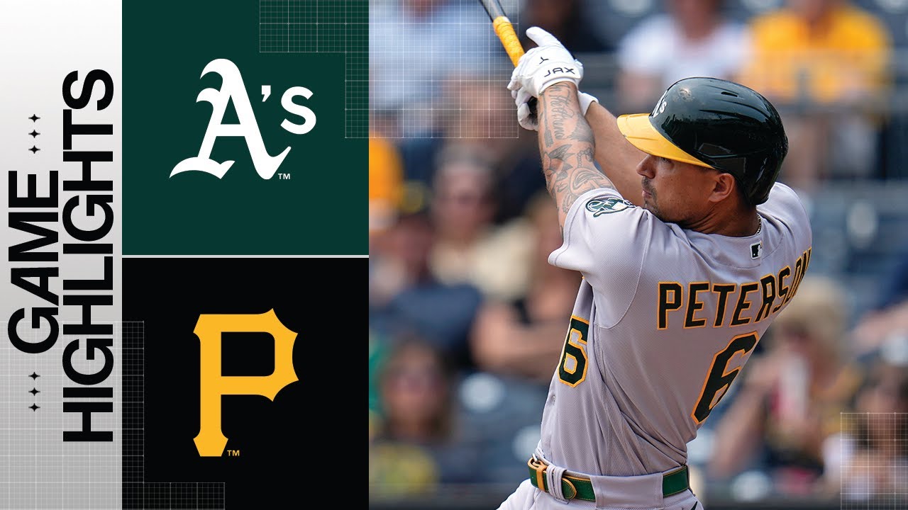 A’s Vs. Pirates Game Highlights (6/7/23) | Mlb Highlights