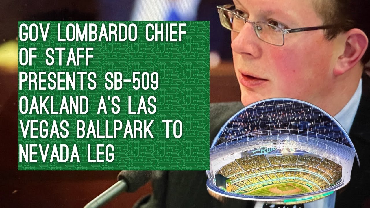 Ben Kieckhefer Nevada Gov Lombardo Chief Of Staff Statement Oakland A’s Las Vegas Ballpark Sb509