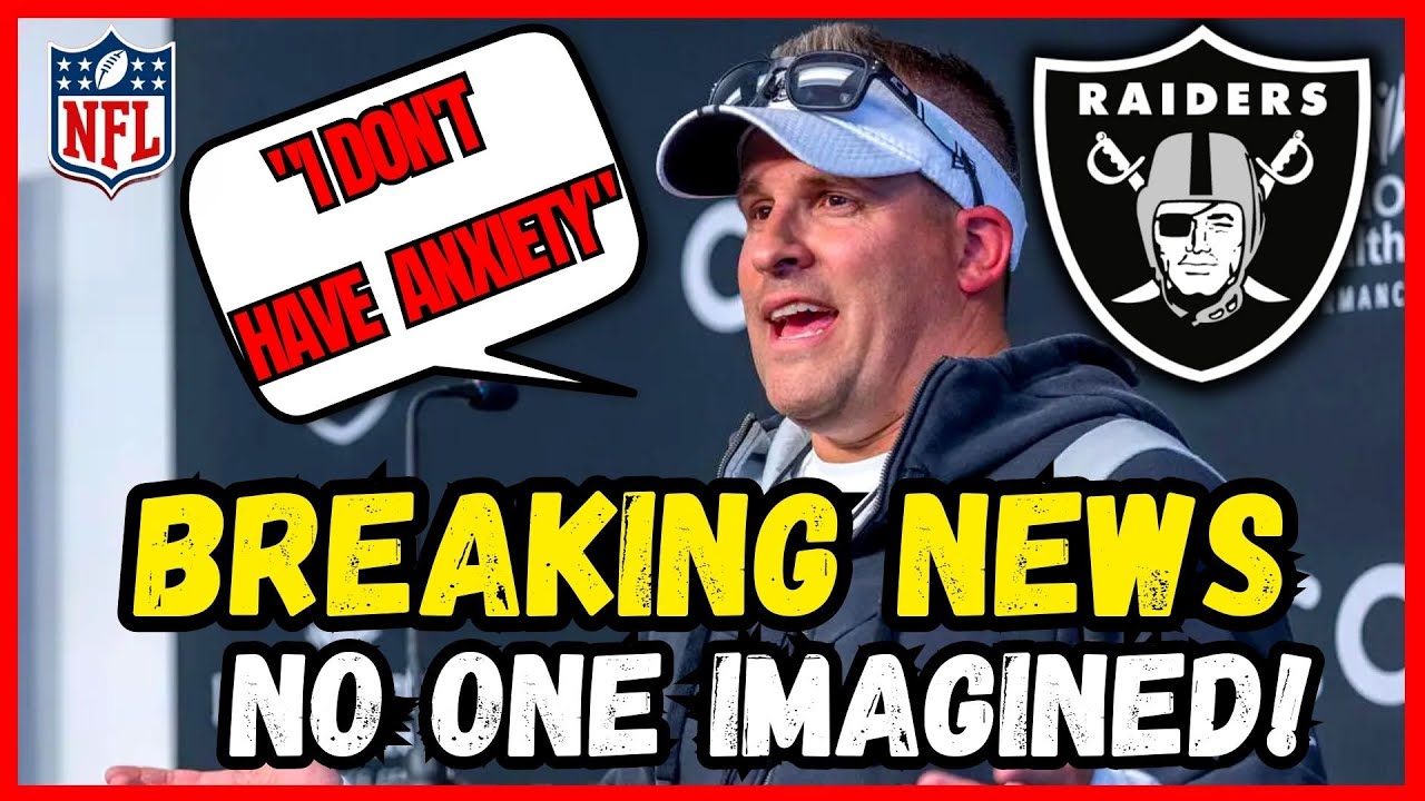 💣🚨👉bomb!! Josh Mcdaniels: ‘no Anxiety’ Over Raiders Qb Situation Las Vegas Raiders News