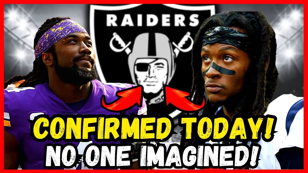 Breaking News! Just Happened! Dalvin Cook And Deandre Hopkins In Raiders? Las Vegas Raiders News