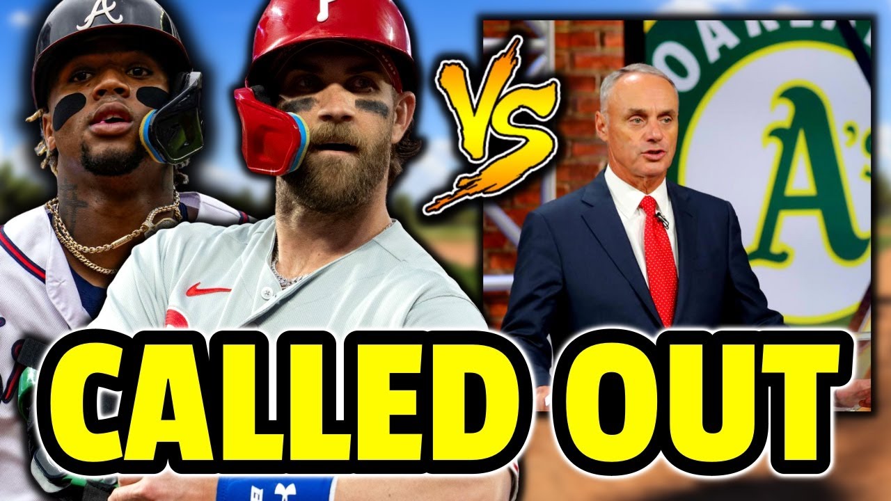 Bryce Harper Called Out Robert Manfred & Oakland?! Ronald Acuña Jr 2023 Mvp (mlb Recap)