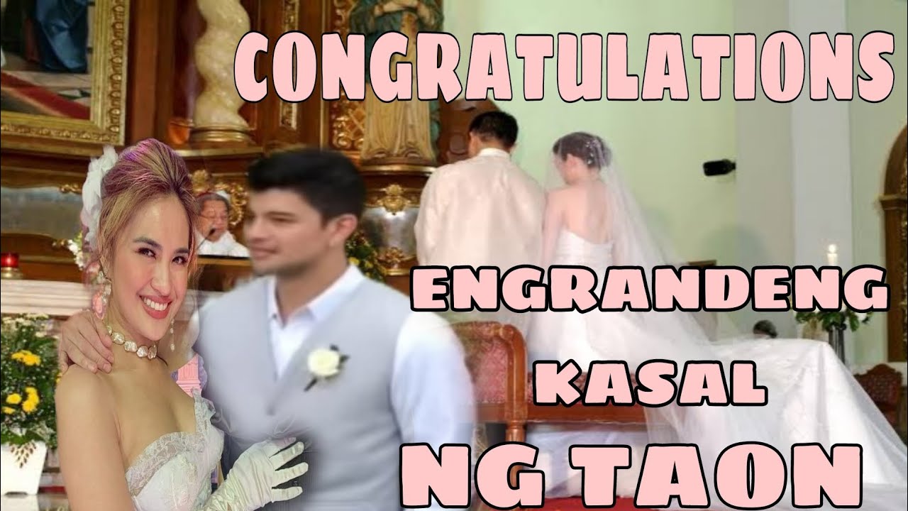 Classic Wedding Nila Julie Ann San Jose At Rayver Cruz/ Fans Kinilig Ng Todo