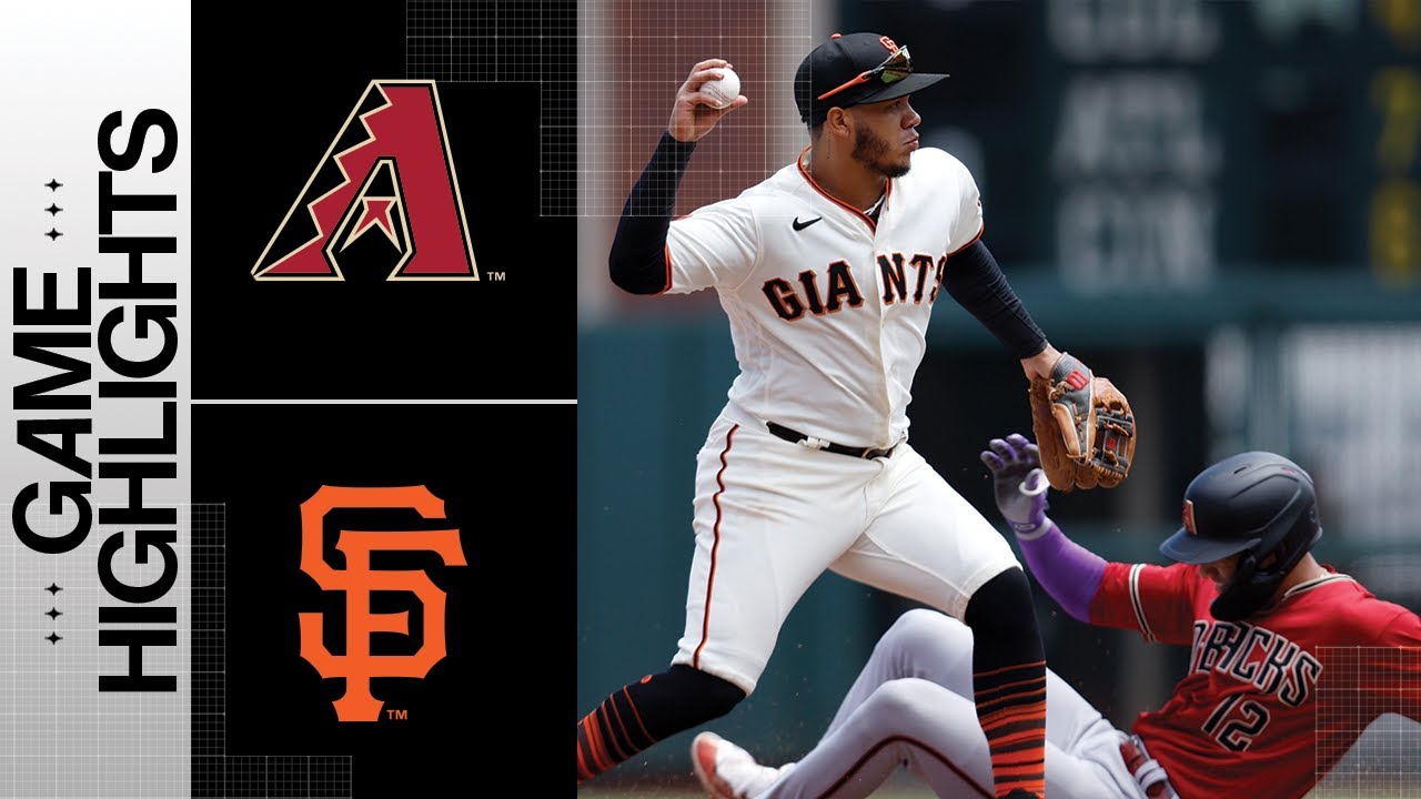 D Backs Vs. Giants Game Highlights (6/25/23) | Mlb Highlights