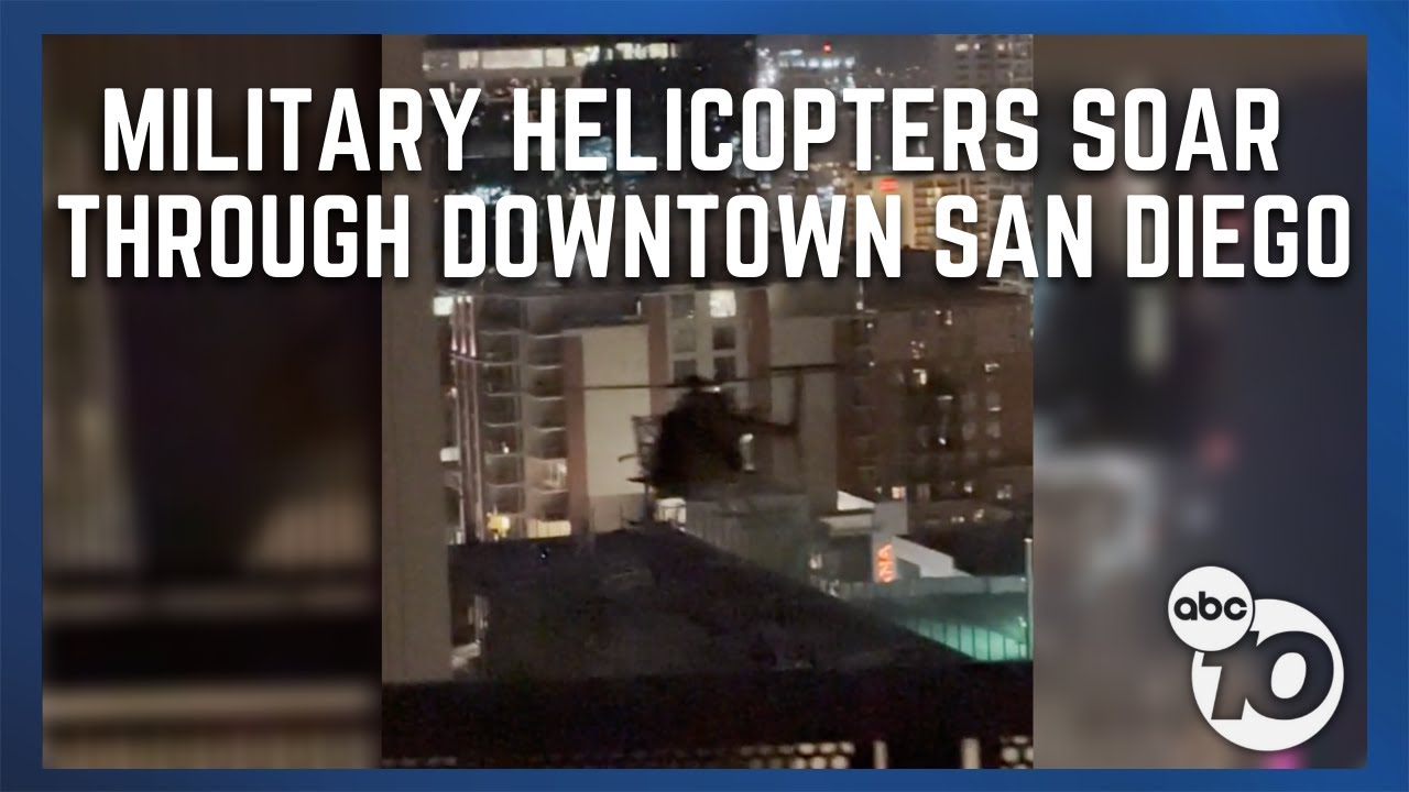 Downtown Sd Residents Rattled By Military Training Near High Rise Apartments