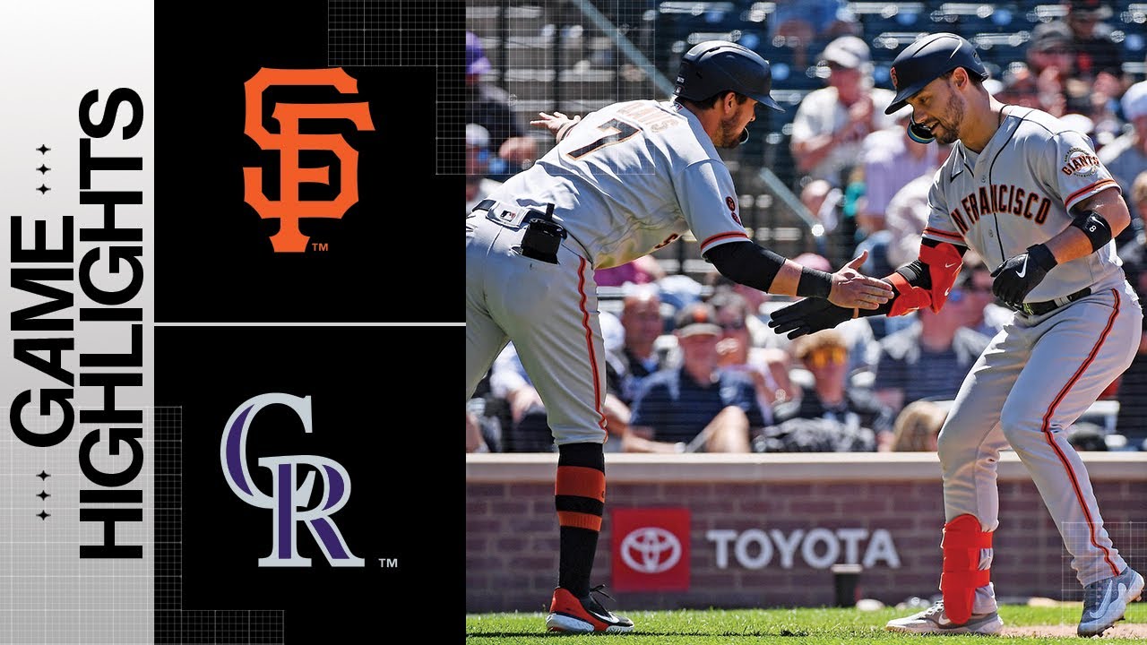 Giants Vs. Rockies Game Highlights (6/8/23) | Mlb Highlights