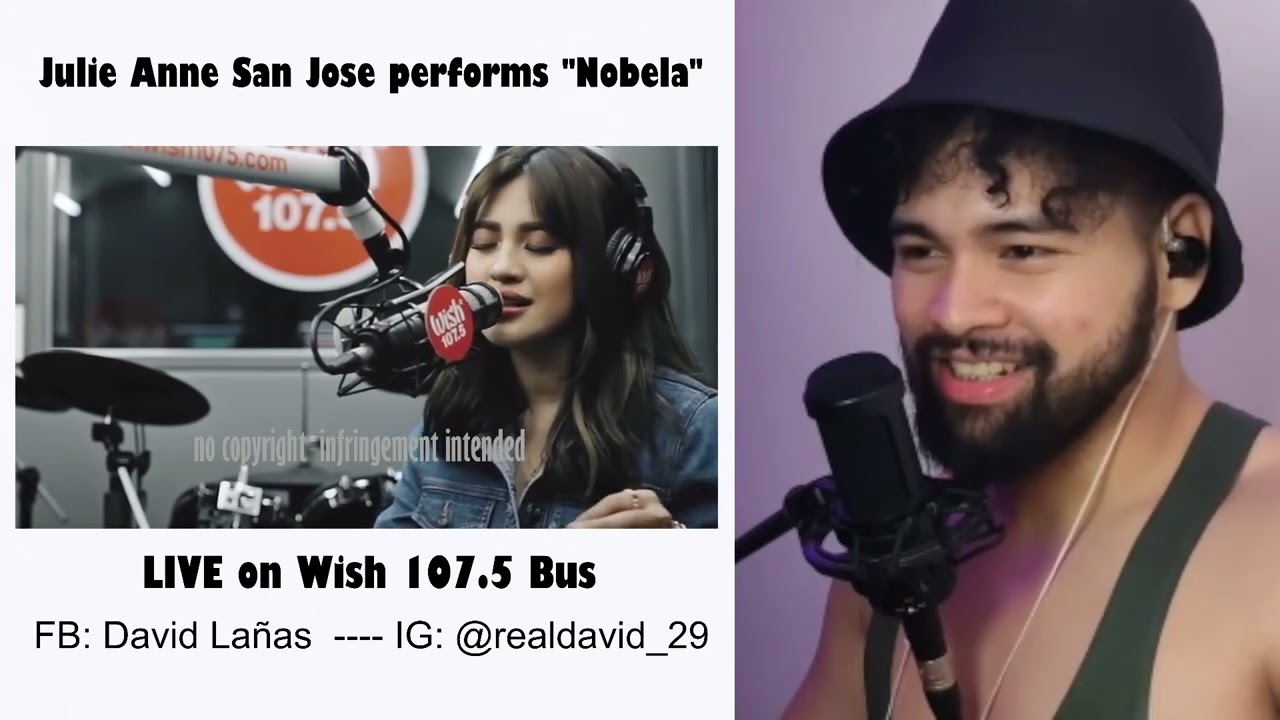 Julie Anne San Jose Sings “nobela” Live On Wish 107.5 Bus – Singer Honest Reaction